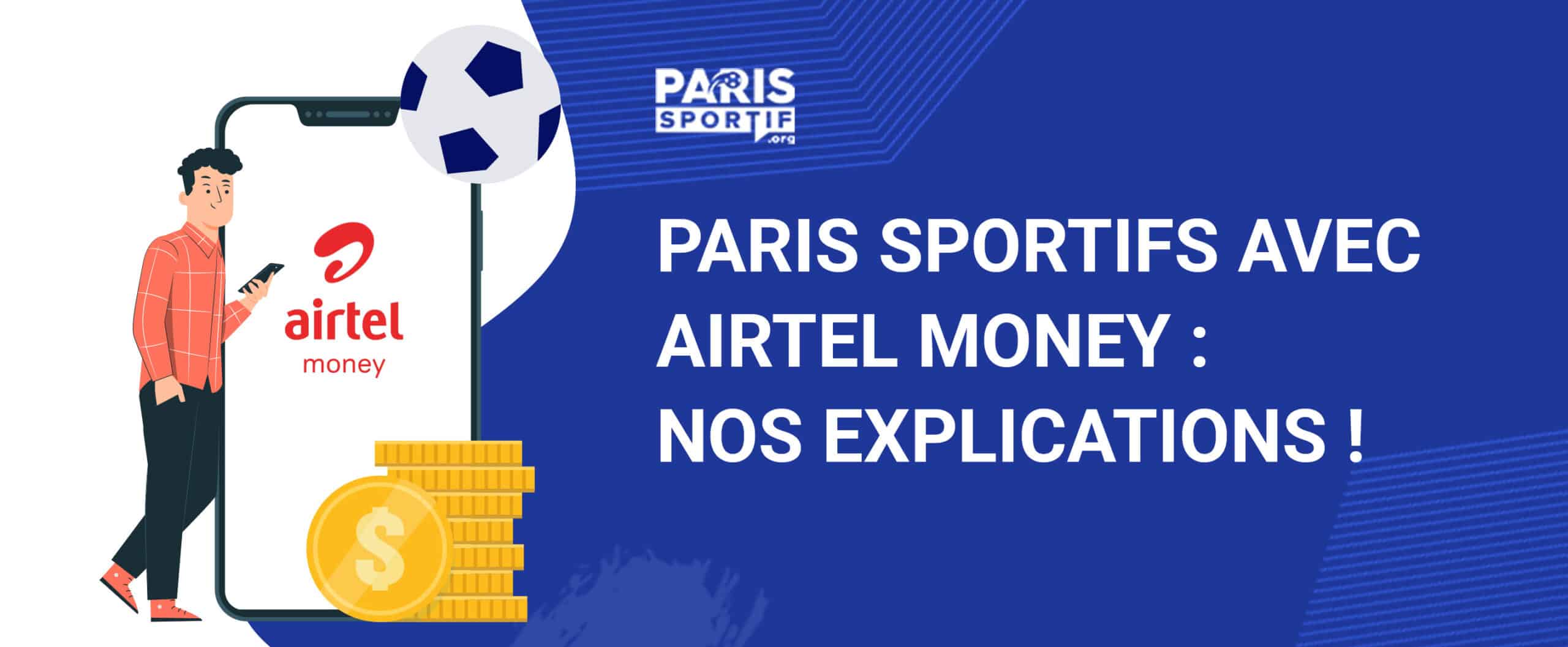 Paris sportifs aver Airtel Money