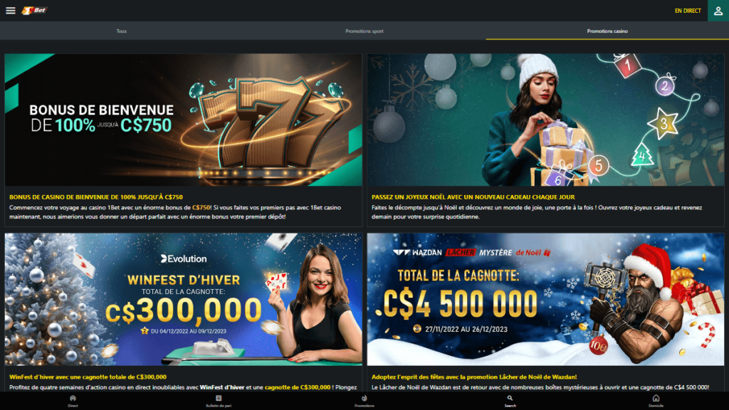 1bet promotions