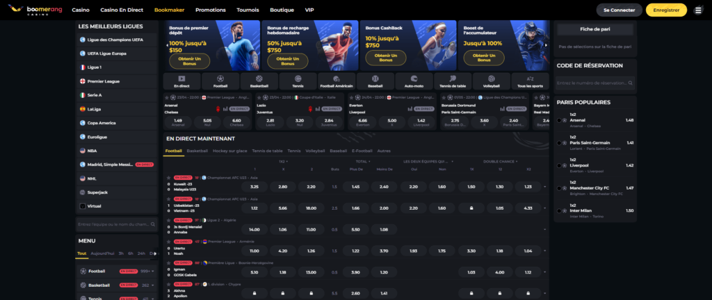 boomerang casino paris sportifs
