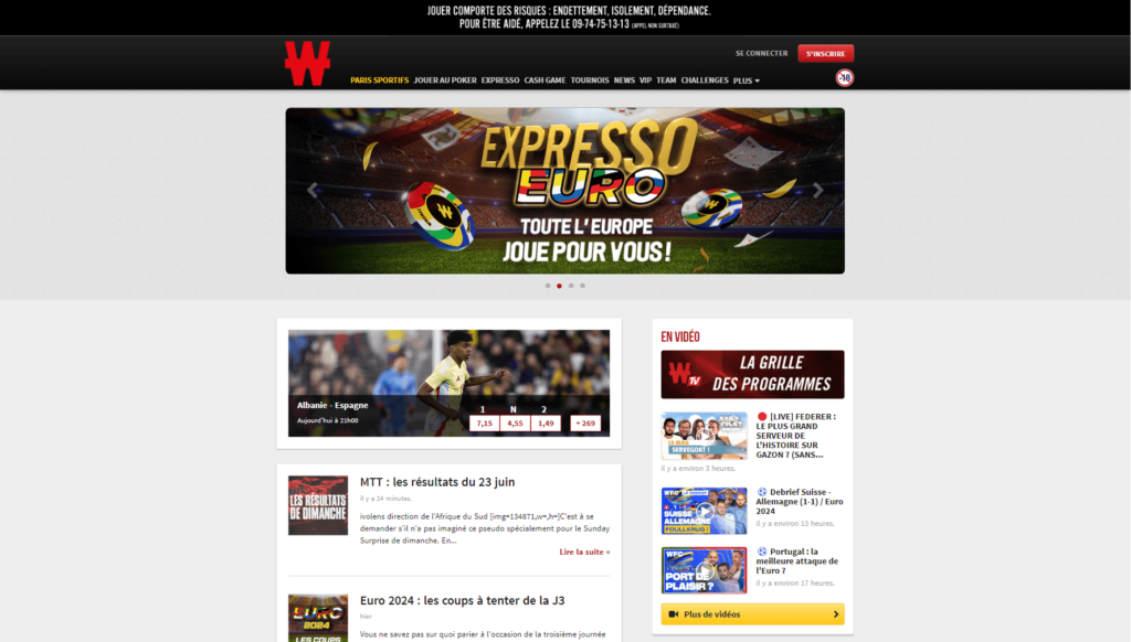 winamax paris sportifs