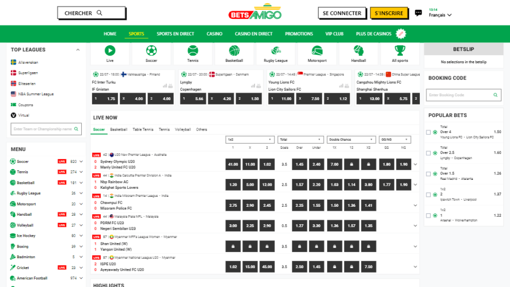 betsamigo paris sportifs