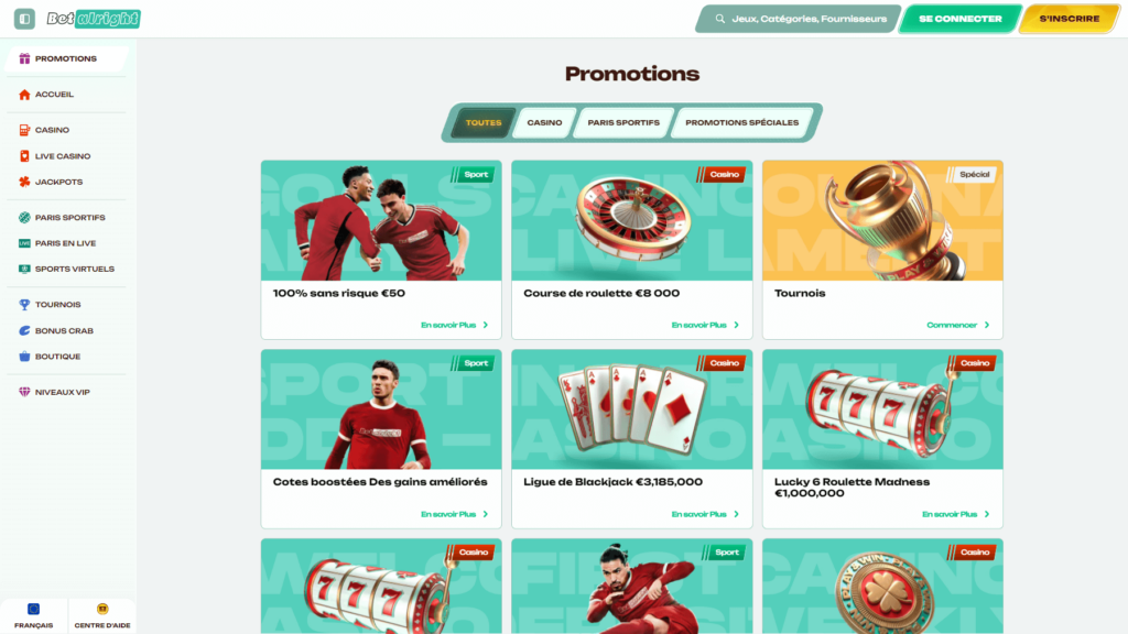 betalright promotions