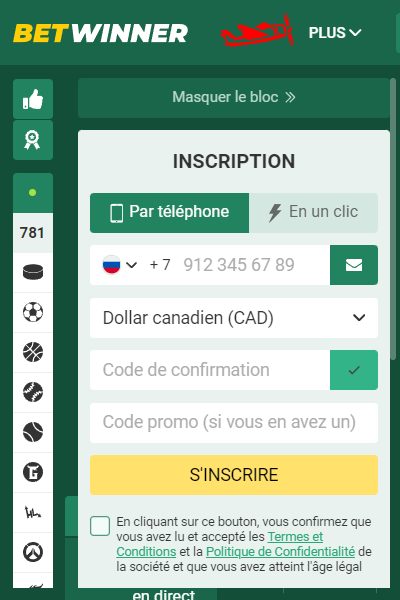 betwinner apk accueil