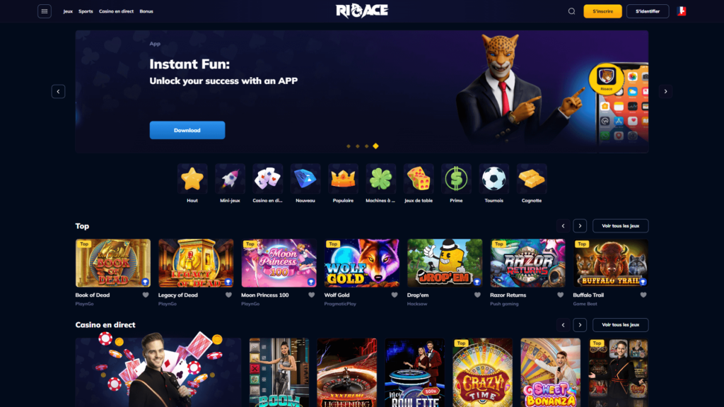 rioace accueil