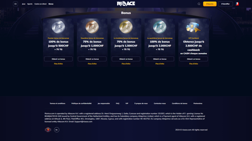 rioace promotions