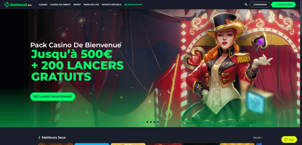 nationalbet accueil