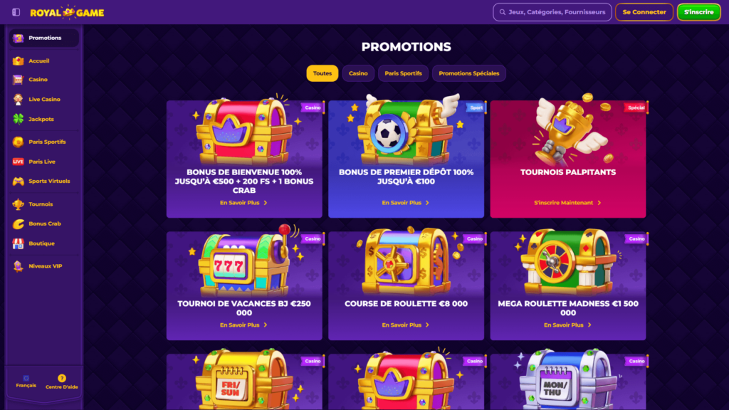 royalgame promotions