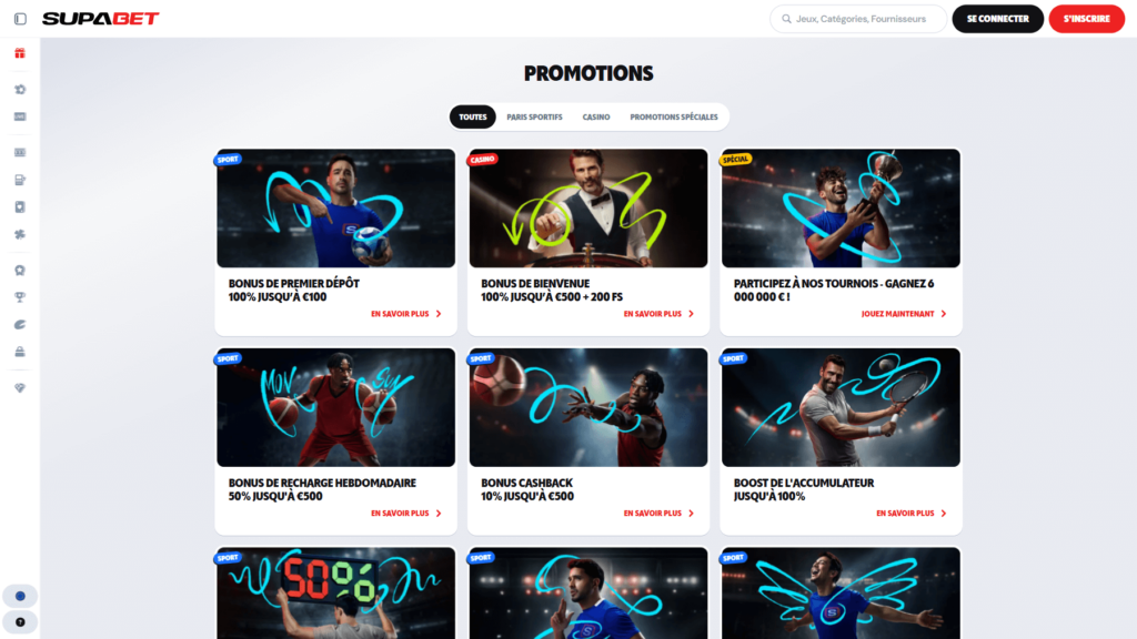 supabet promotions