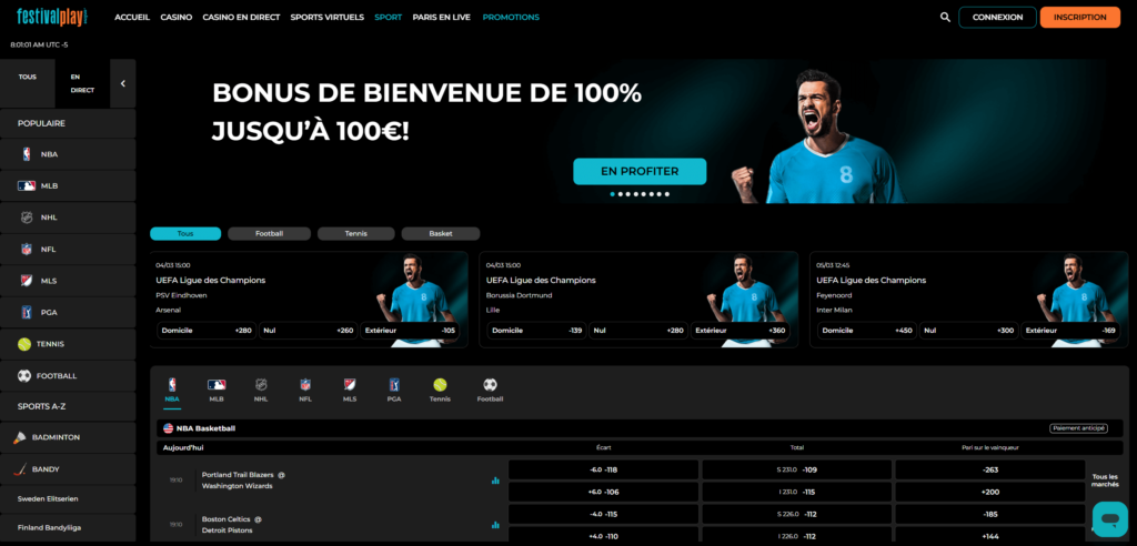 festivalplay paris sportifs